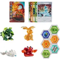 Bakugan Legends - Legends Collection Pack - Centipod x Surturan x Dragonoid x Trox