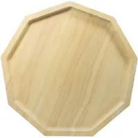 Tak Design - Hout Polygon Blis Dienblad M - Hout - Bruin