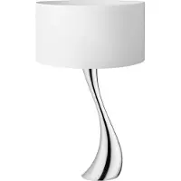 Georg Jensen Cobra Tafellamp E27 Medium Wit - Tafellampen Roestvrijstaal White - 3586173