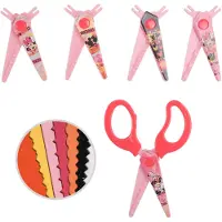 Canenco Minnie mouse kartelschaar met 5 kartelbladen