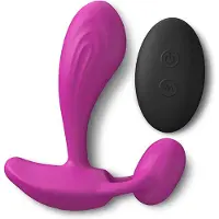 Love to love - Witty - P-spot/Anaal & G-spot Vibrator met Afstandsbediening - Roze