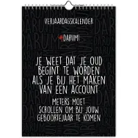 Comello Darum Verjaardagskalender
