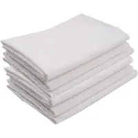 Briljant Baby Flanellen Luiers – 6 Stuks – 70x70 cm – 100% Katoen - Voor Inbakeren & Wasbare Luiers – Wit