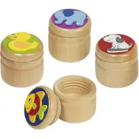 Goki Milk teeth box, elephant, duck, fish, dog