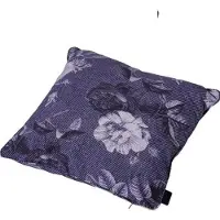 Madison sierkussen 50x50 cm Rib Denim flower blue