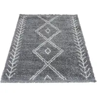 Home67 Vloerkleed new rabat grey 200 x 280 cm