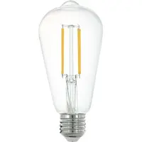 Eglo Smart lamp E27 | Edison ST64 | Helder | 4000K | Zigbee | 6W