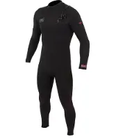 Ocean & Earth Double 3/2 Mm Lange Mouwen Neopreen Wetsuit Met Borst Rits