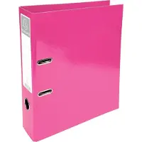 Exacompta Iderama Breed Ordner A4 70 mm Roze 2 Ringen 53624E Karton Glanzend Staand 10 Stuks