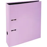 Exacompta Aquarel Prem Touch Breed Ordner A4 80 mm Mauve 2 Ringen 53565E Karton Staand 10 Stuks