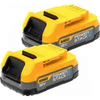 DeWalt DCBP034 Duopack 18V Li-ion Accu - 1.7Ah - POWERSTACK - DCBP034E2-XJ (2 Stuks)
