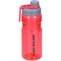 Dunlop Transparant rode bidon/drinkfles 1100 ml - Drinkflessen