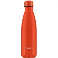 FLASKE Sunrise Match - RVS Drinkfles van 500ML- Geschikt als waterfles, thermosfles en thermoskan