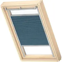 Velux Manueel Verduisterend Plisségordijn Fhc M04 1164s Grijs Gemêleerd