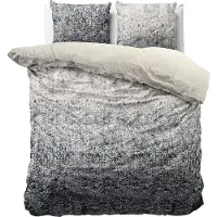 Dreamhouse Dekbedovertrek Emma Antraciet Velvet-240 x 200 / 220 cm | Lits-Jumeaux