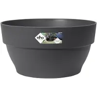 Elho Vibia Campana Schaal 27 - Bloempot voor Buiten - Ø 27.0 x H 14.0 cm - Antraciet