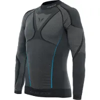 Dainese Dry Ls Functioneel Shirt Zwart/Blauw S Mannen