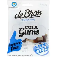 De Bron Suikervrije Cola Gums 100 gr