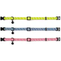 Beeztees Nylon Kattenbandje Blauw 10x22-33