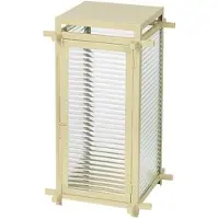 Broste Copenhagen Hoko lantaarn zand - 26X26X46CM