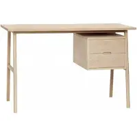 Hubsch Bureau met 2 opberglades hout