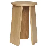 Hubsch Kruk eikenhout - naturel