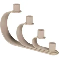 Broste Copenhagen Nami kandelaar - taupe
