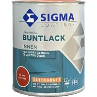 Sigma Gekleurde Lak Ral 3000 Zijdemat 750 ml