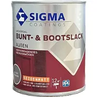 Sigma Bunt&Bootslack Zijdemat 750 ml Ral 7037