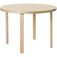 Artek 90a Tafel 100 Cm En - Eettafels & bartafels Berk Birch - 283 017 81