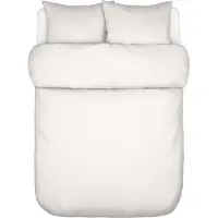 Marc O'Polo Dekbedovertrek Tove White Percal-260 x 200 / 220 cm | Extra Breed
