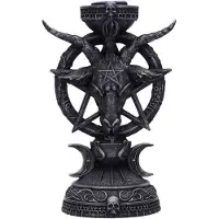 Nemesis Now - Gothic Kaarsstandaard - Baphomet - voor Geen - standaard - Maat Standard