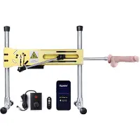 Hismith Premium Pro 1 Premium Seksmachine 2.0 Smart App met dildo en afstandsbediening Goud