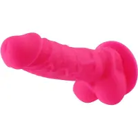 Hismith Premium Dildo KlicLok Medium 21 CM Roze