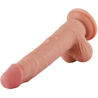Hismith Premium Dildo Big Dick KlicLok Medium 20-23 CM Nude