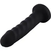 Hismith Premium Dildo KlicLok Anaal Small 18 CM Zwart