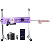 Hismith Premium Pro 1 Premium Seksmachine 2.0 Smart APP met dildo en remote Paars