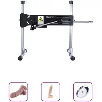 Hismith Premium Pakket Gigolo Pro 1 Premium Smart APP Seksmachine met Mega Zuignap Dildo