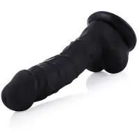 Hismith Premium Dildo KlicLok Medium 20-23 CM Zwart