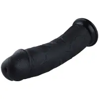 Hismith Premium Dildo XL KlicLok Large 25+ CM Zwart