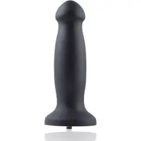 Hismith Premium Dildo Anaal Butt Plug KlicLok Small 15-20 CM Zwart