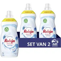 Robijn Klein & Krachtig Classics Stralend Wit Vloeibaar Wasmiddel - 2 stuks