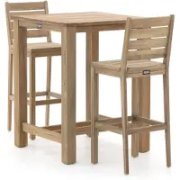 Rough furniture + 10% kassakorting | ROUGH-S/ROUGH-X 80cm barset 3-delig