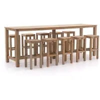 Rough furniture + 10% kassakorting | ROUGH-X 300cm barset 11-delig