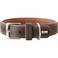 Hunter Hondenhalsband Porto Donkerbruin Maat 45