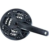HBS Crankstel 24-34-42t – 170 Mm – Staal – Zwart – Voor Stads- En Toerfietsen