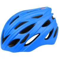 HBS Hm-015 - Fietshelm - Met Ingebouwd Led Achterlicht - Verstelbaar 57-62 Cm - Blauw