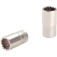 Ks Tools , doornut met 1/4" aandrijving, 12-kant, 13 mm, artikelnummer 917.1472