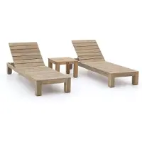 Rough furniture + 10% kassakorting | ROUGH-X ligbed set 3-delig