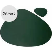 Krumble Placemat set design 6 stuks groen